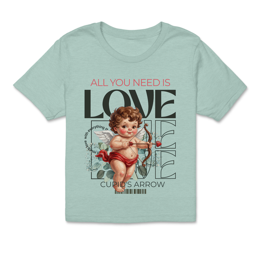 All You Need Is Love Cropped Tee