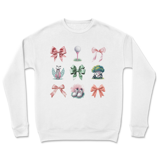 Preppy Golf Girl Crewneck Sweatshirt