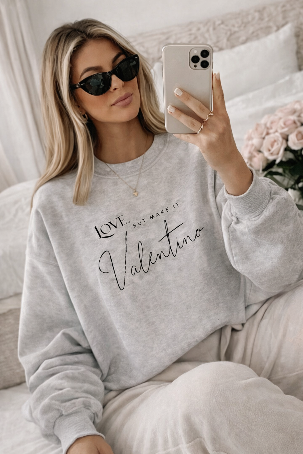 Love, But Make It Designer Crewneck Sweatshirt