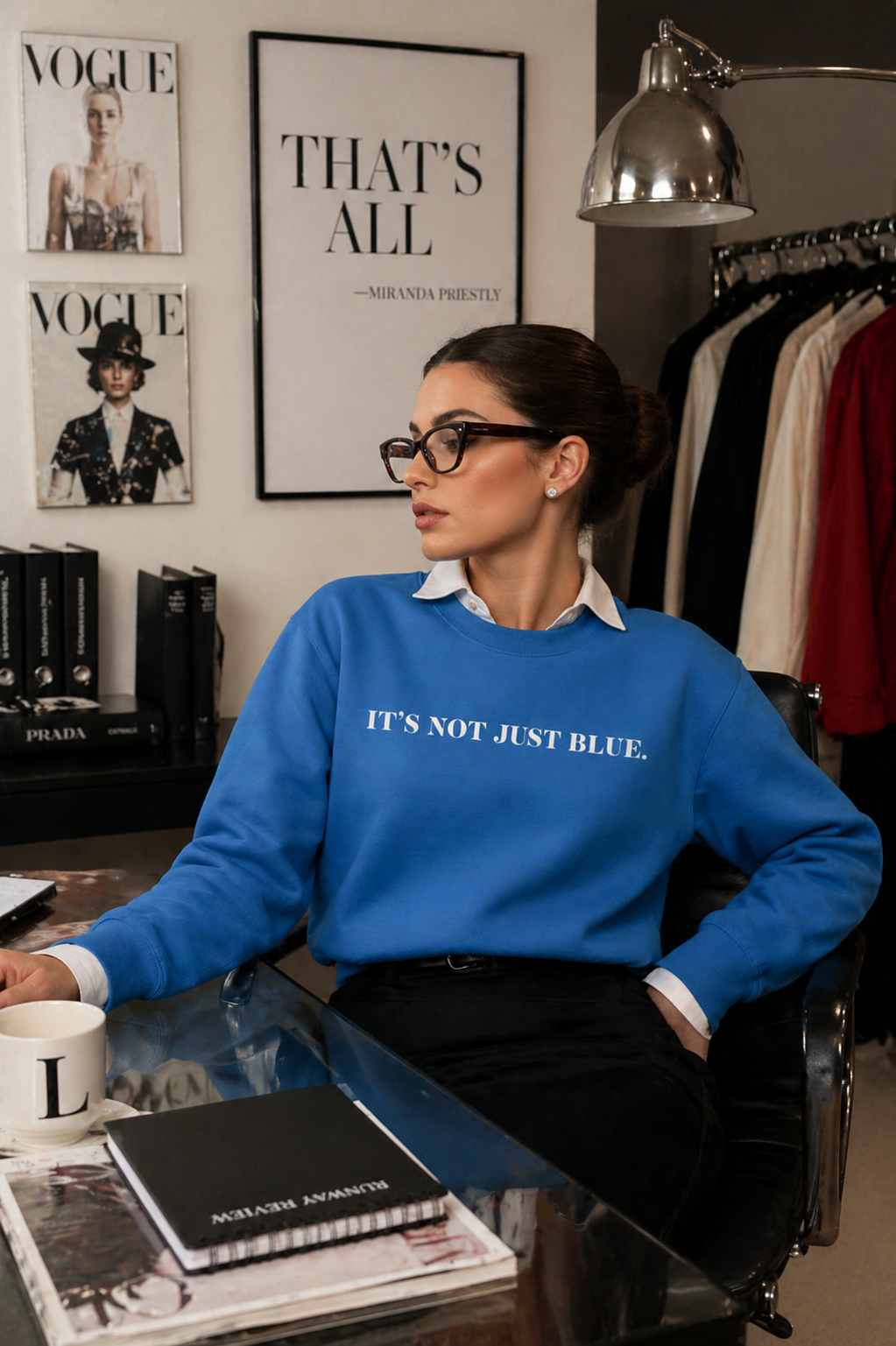 Cerulean “It’s Not Just Blue” Signature Blend Crewneck Sweatshirt