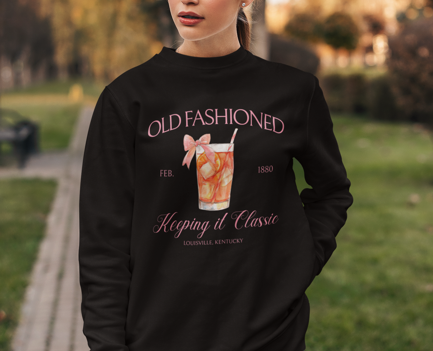 Old Fashioned “Keeping It Classic” Luxury Crewneck Sweatshirt