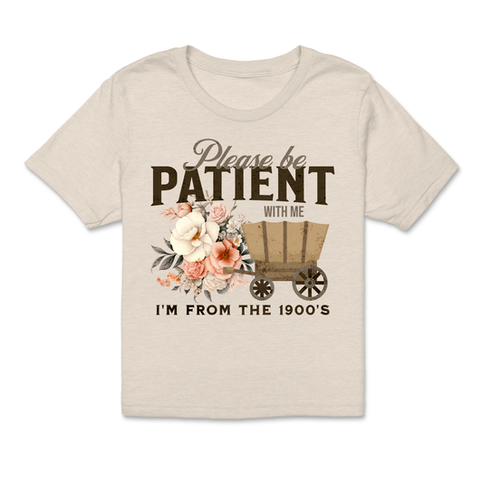 Please Be Patient – I’m From the 1900’s Cropped Tee