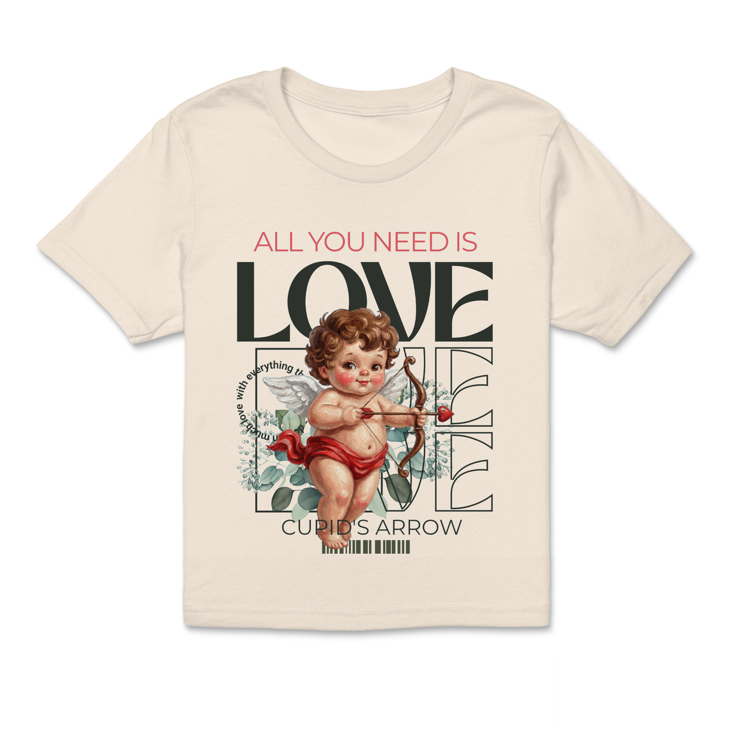 All You Need Is Love Cropped Tee