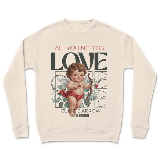 All You Need Is Love Crewneck Sweatshirt