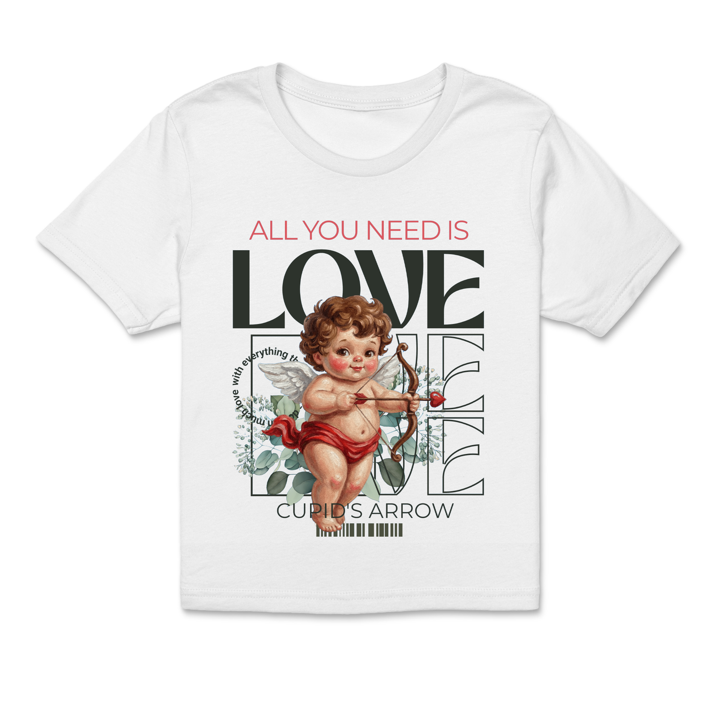 All You Need Is Love Cropped Tee