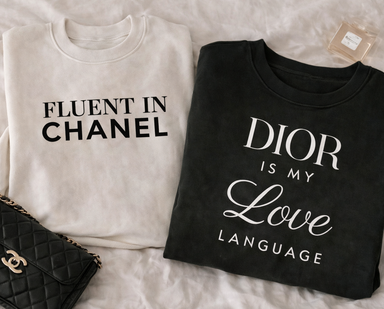 Fluent in Couture Crewneck Sweatshirt
