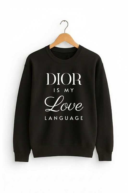 My Love Language Crewneck Sweatshirt