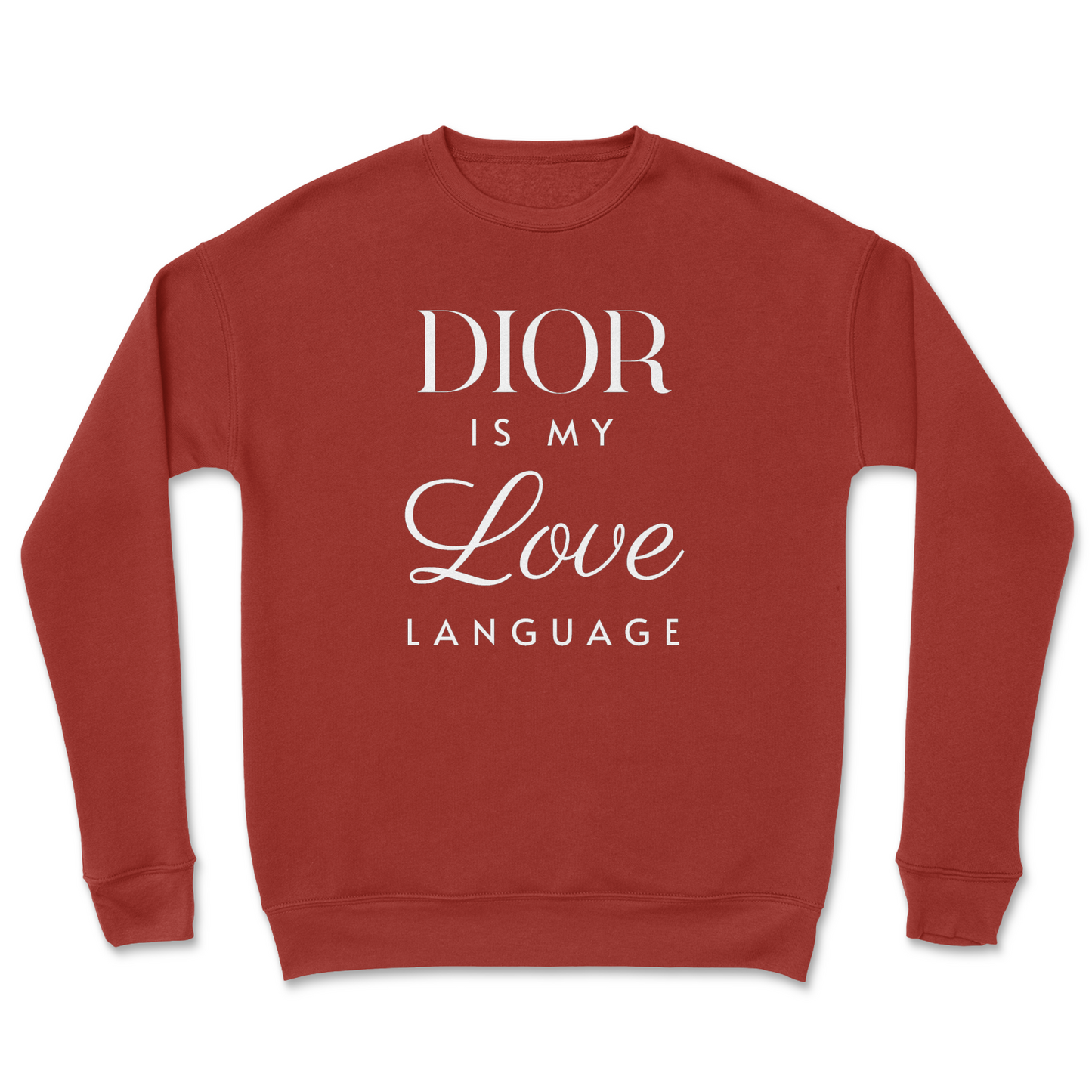 My Love Language Crewneck Sweatshirt