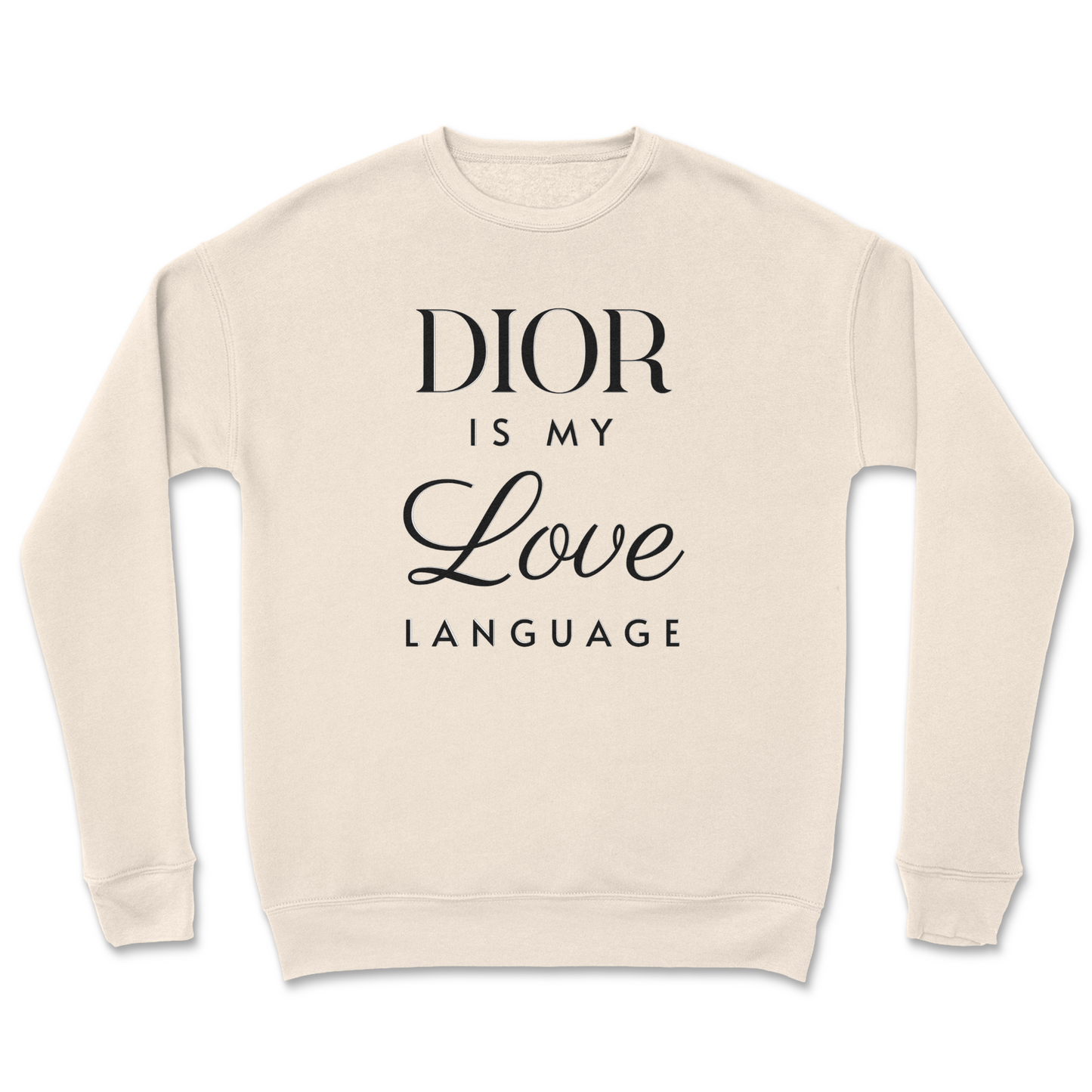 My Love Language Crewneck Sweatshirt