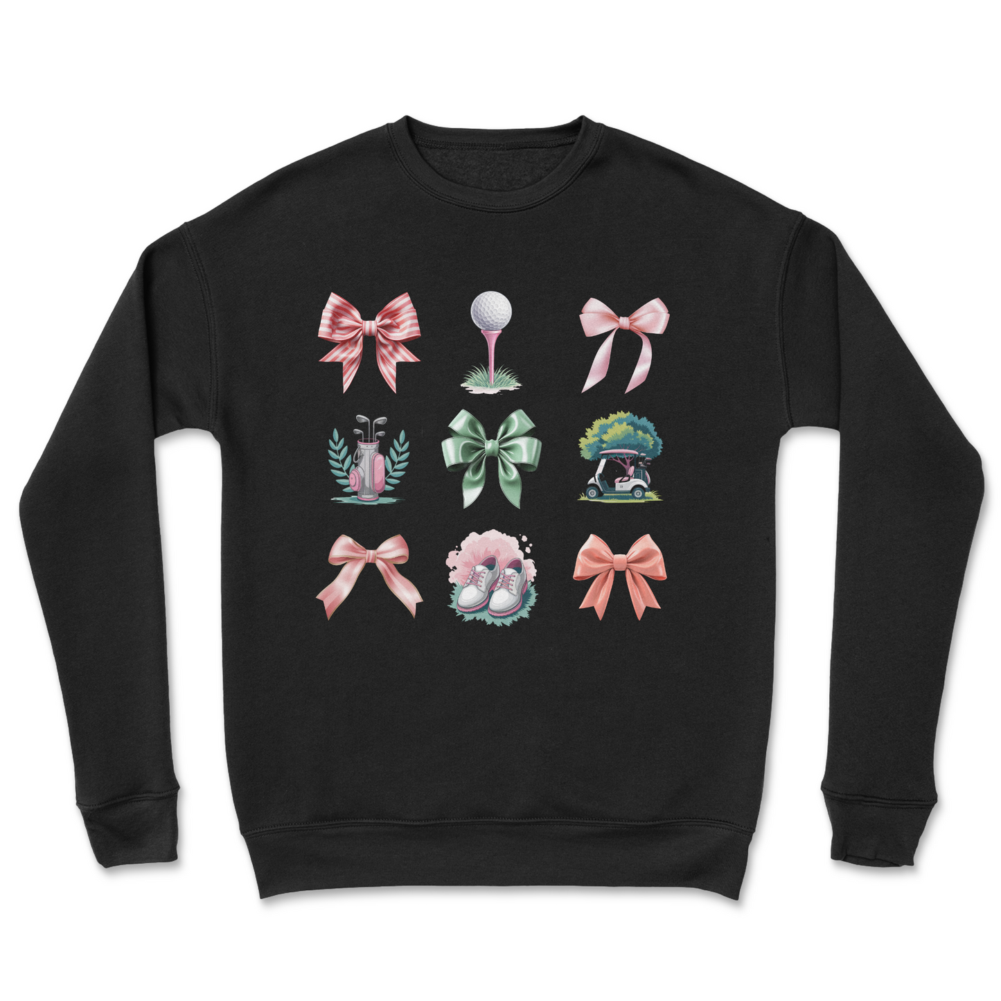 Preppy Golf Girl Crewneck Sweatshirt