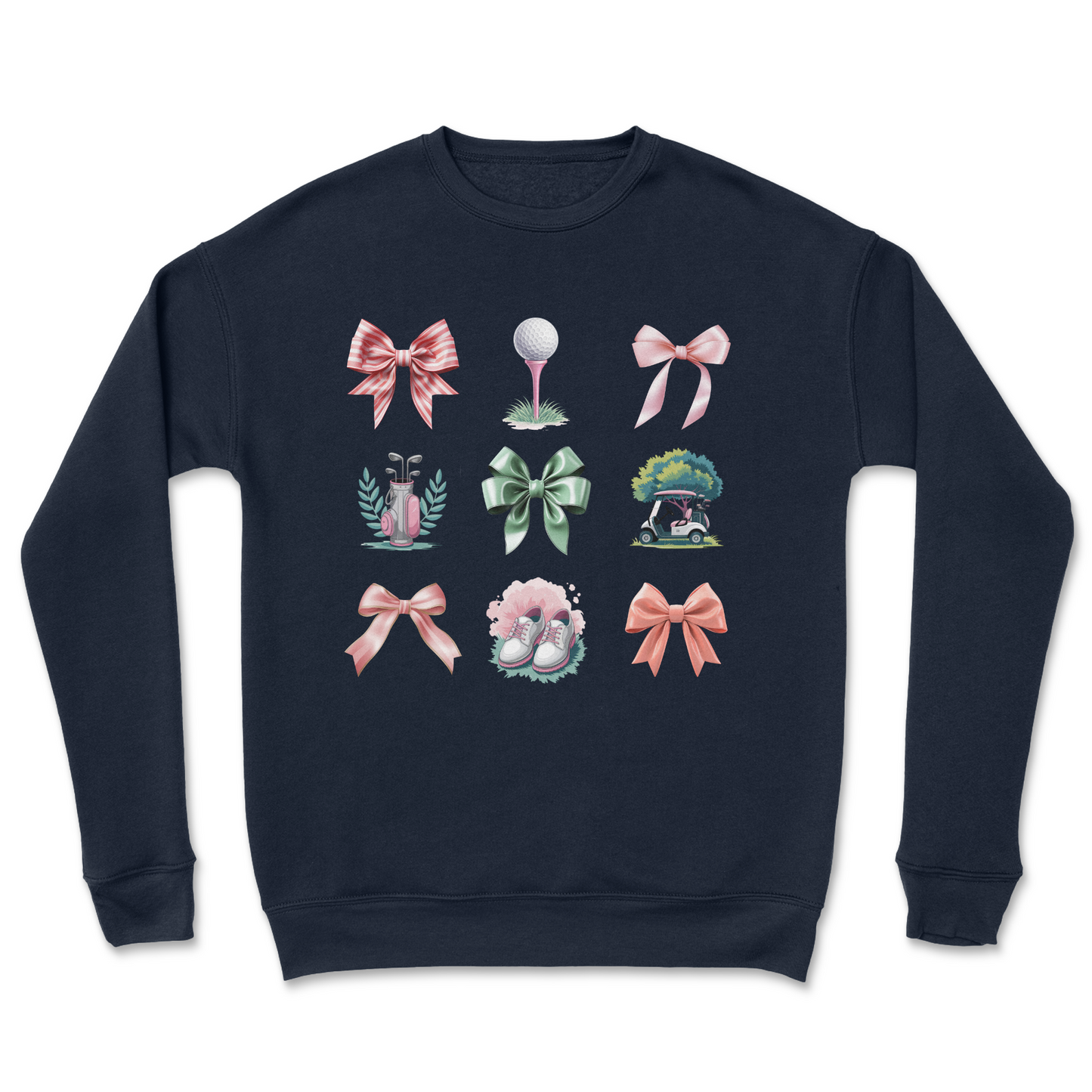 Preppy Golf Girl Crewneck Sweatshirt