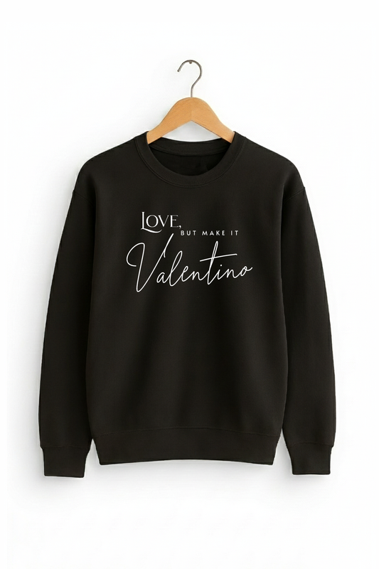 Love, But Make It Designer Crewneck Sweatshirt