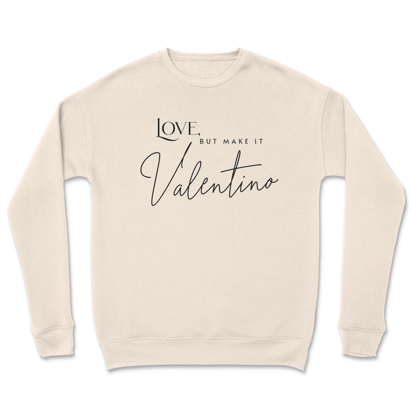 Love, But Make It Designer Crewneck Sweatshirt