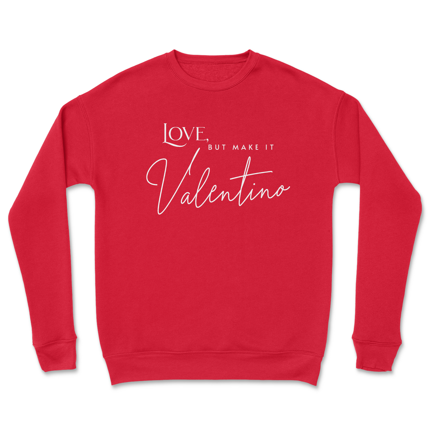 Love, But Make It Designer Crewneck Sweatshirt