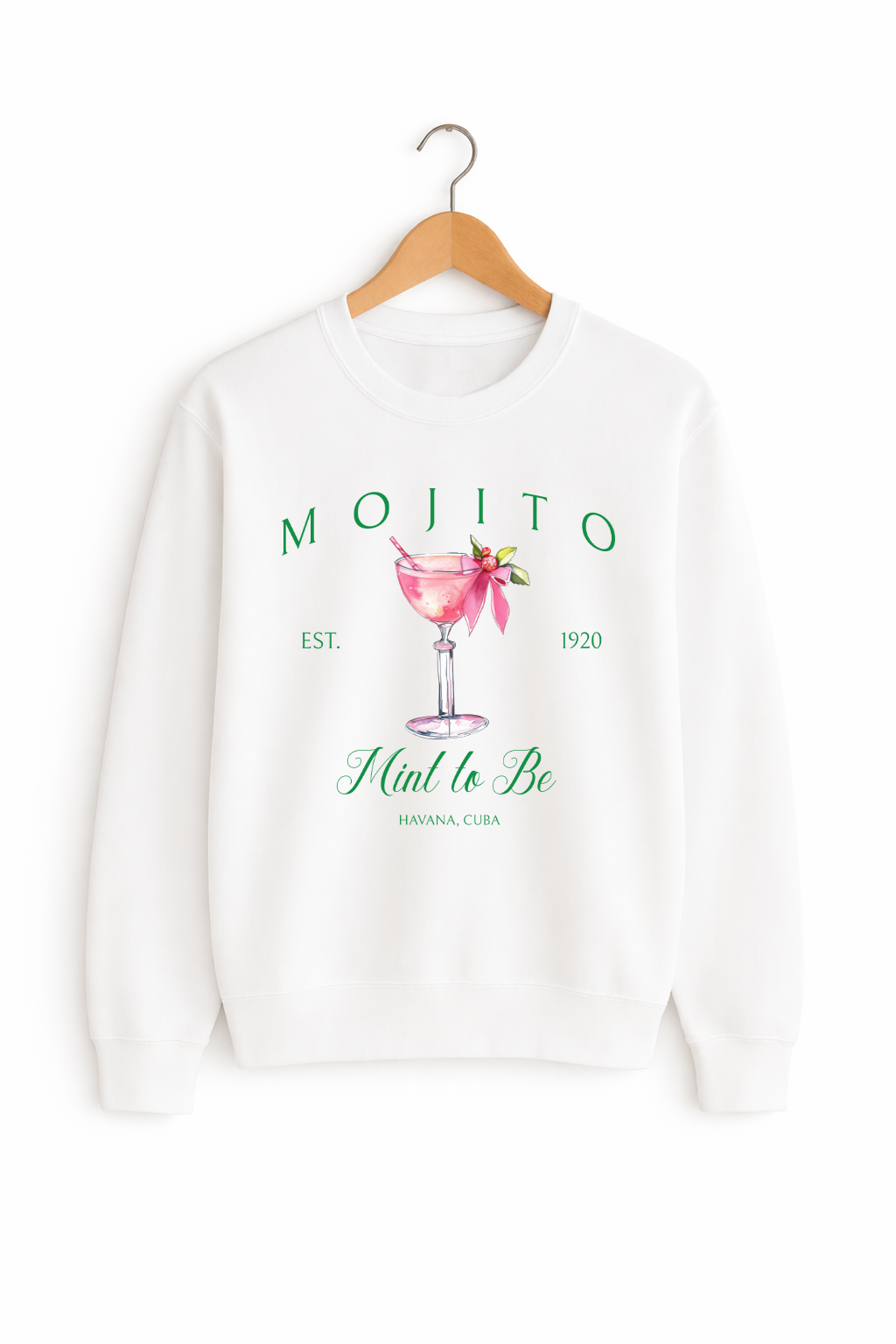 Mojito “Mint to Be” Crewneck Sweatshirt