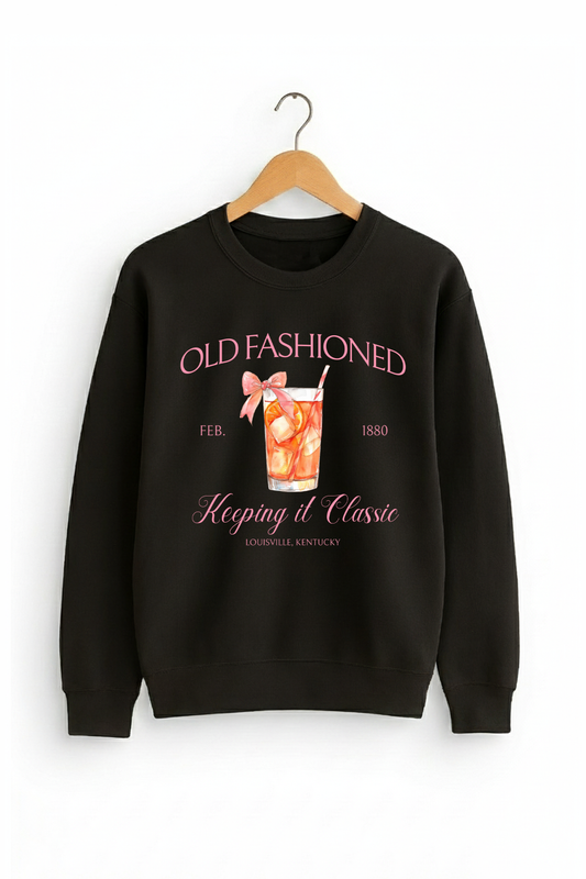 Old Fashioned “Keeping It Classic” Luxury Crewneck Sweatshirt