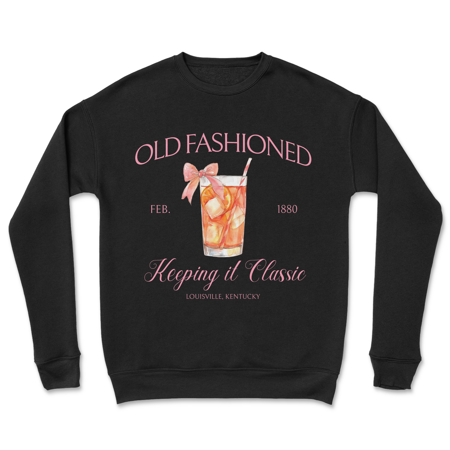 Old Fashioned “Keeping It Classic” Luxury Crewneck Sweatshirt