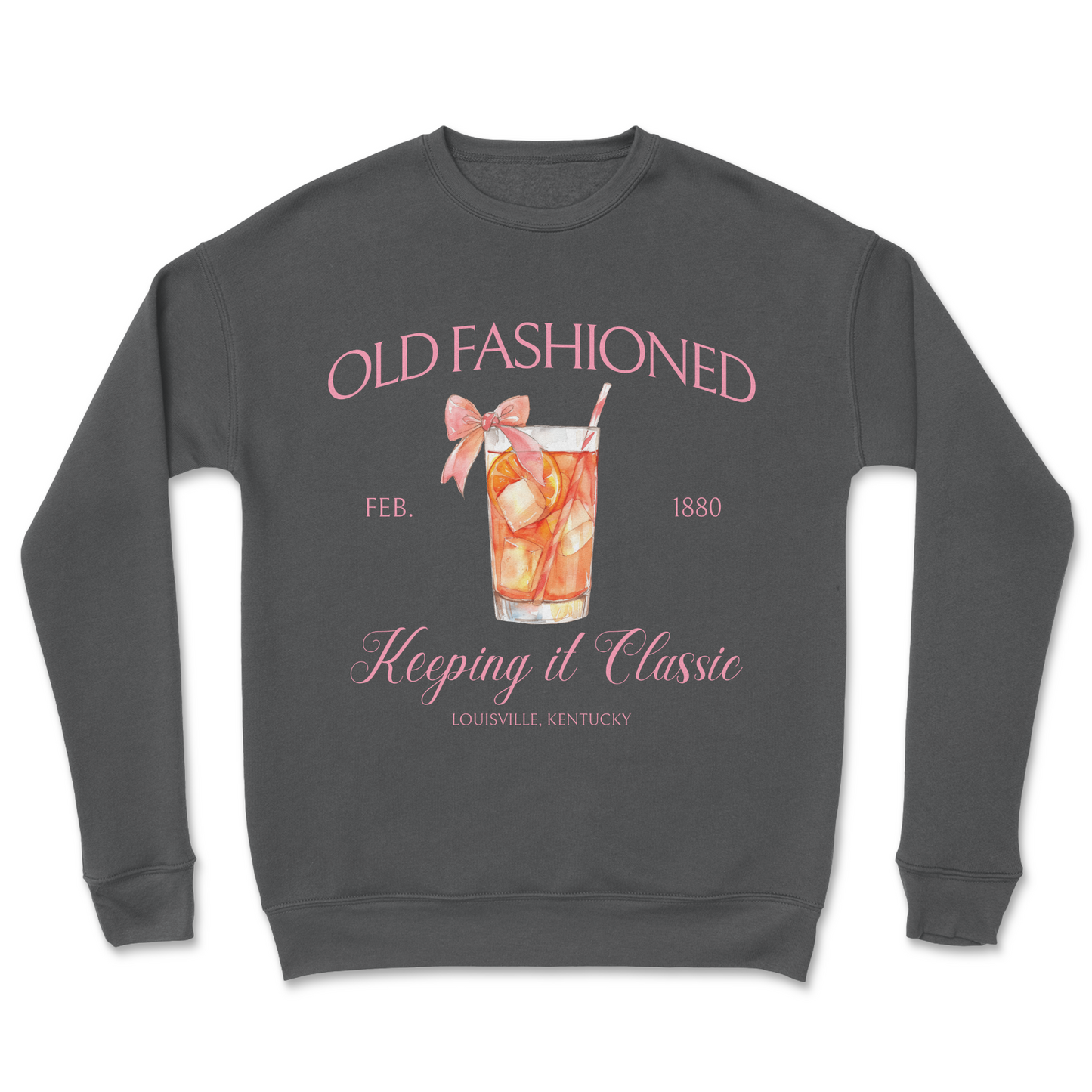 Old Fashioned “Keeping It Classic” Luxury Crewneck Sweatshirt