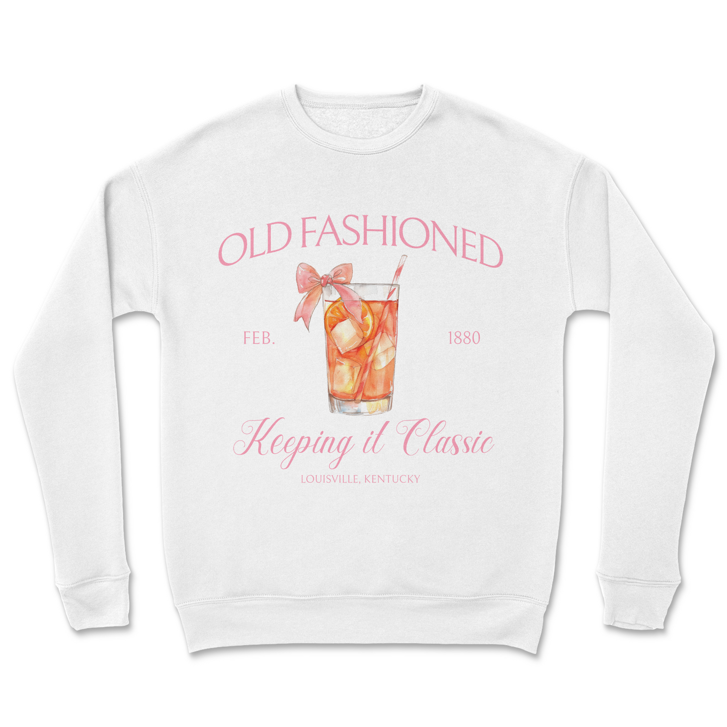 Old Fashioned “Keeping It Classic” Luxury Crewneck Sweatshirt