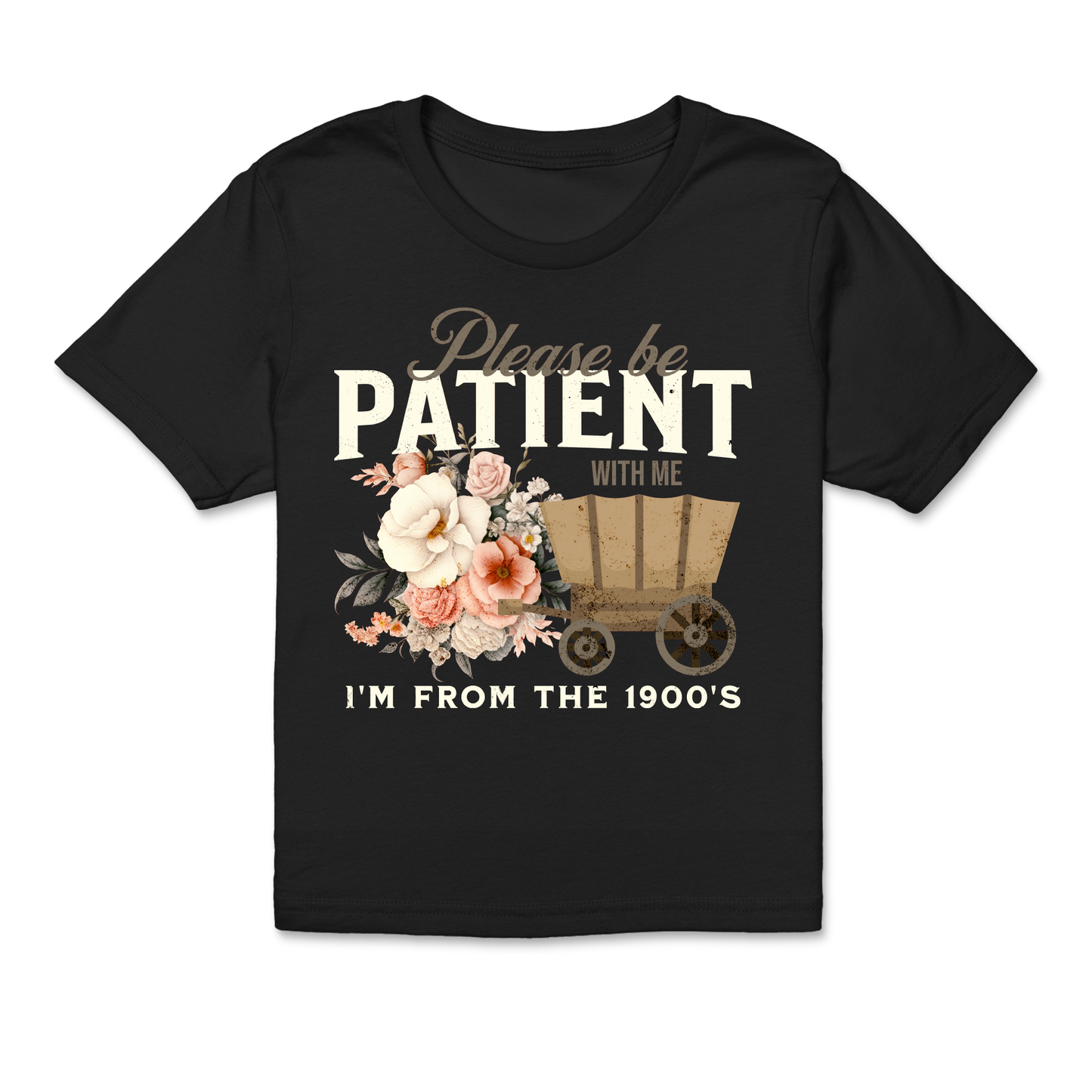 Please Be Patient – I’m From the 1900’s Cropped Tee