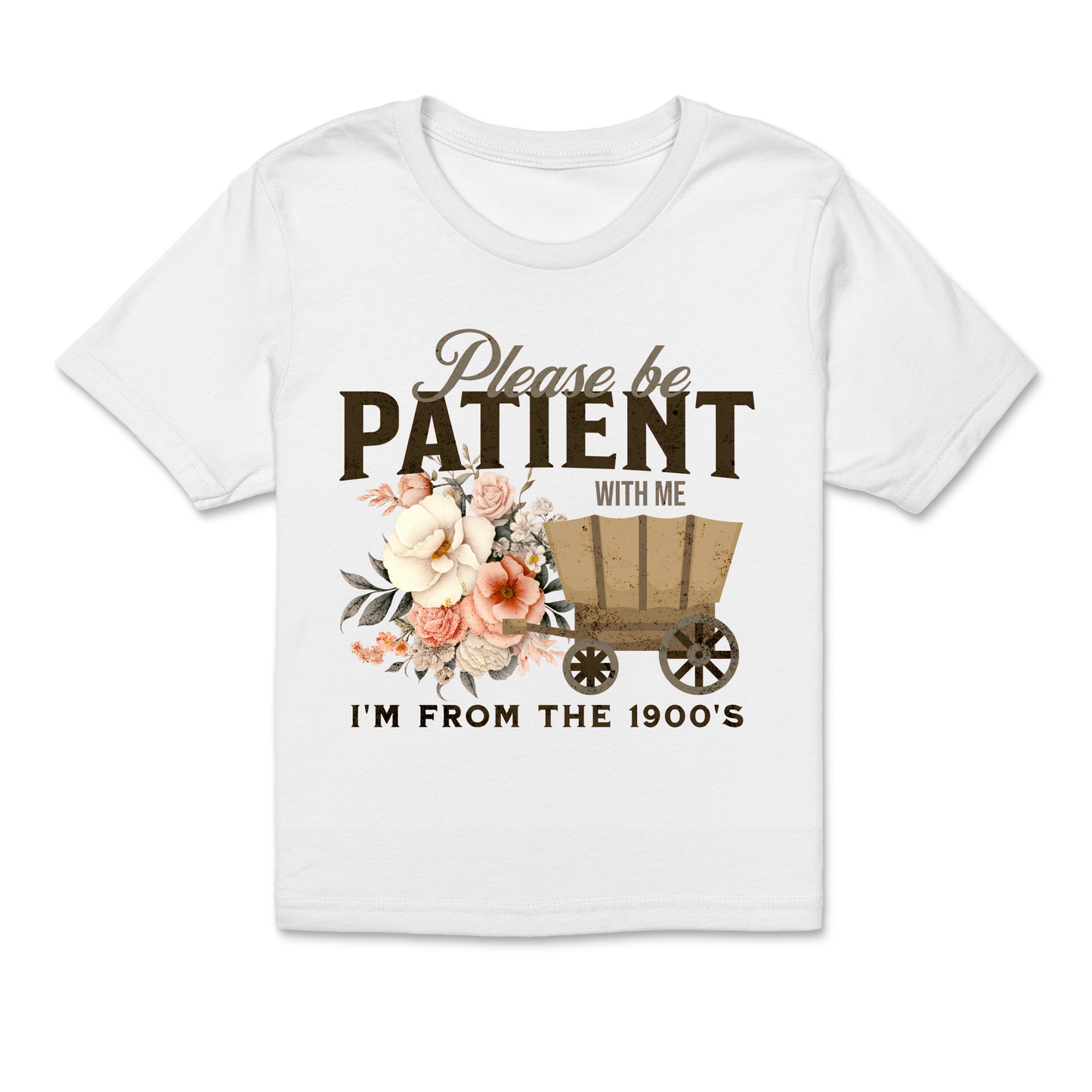 Please Be Patient – I’m From the 1900’s Cropped Tee