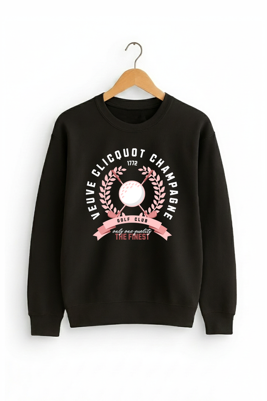 Champagne Golf Club Crewneck Sweatshirt